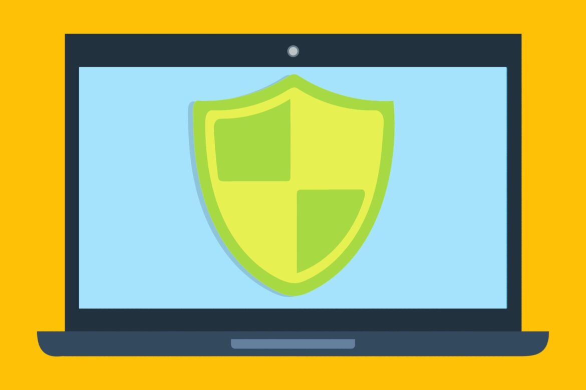 Free antivirus security privacy illustration